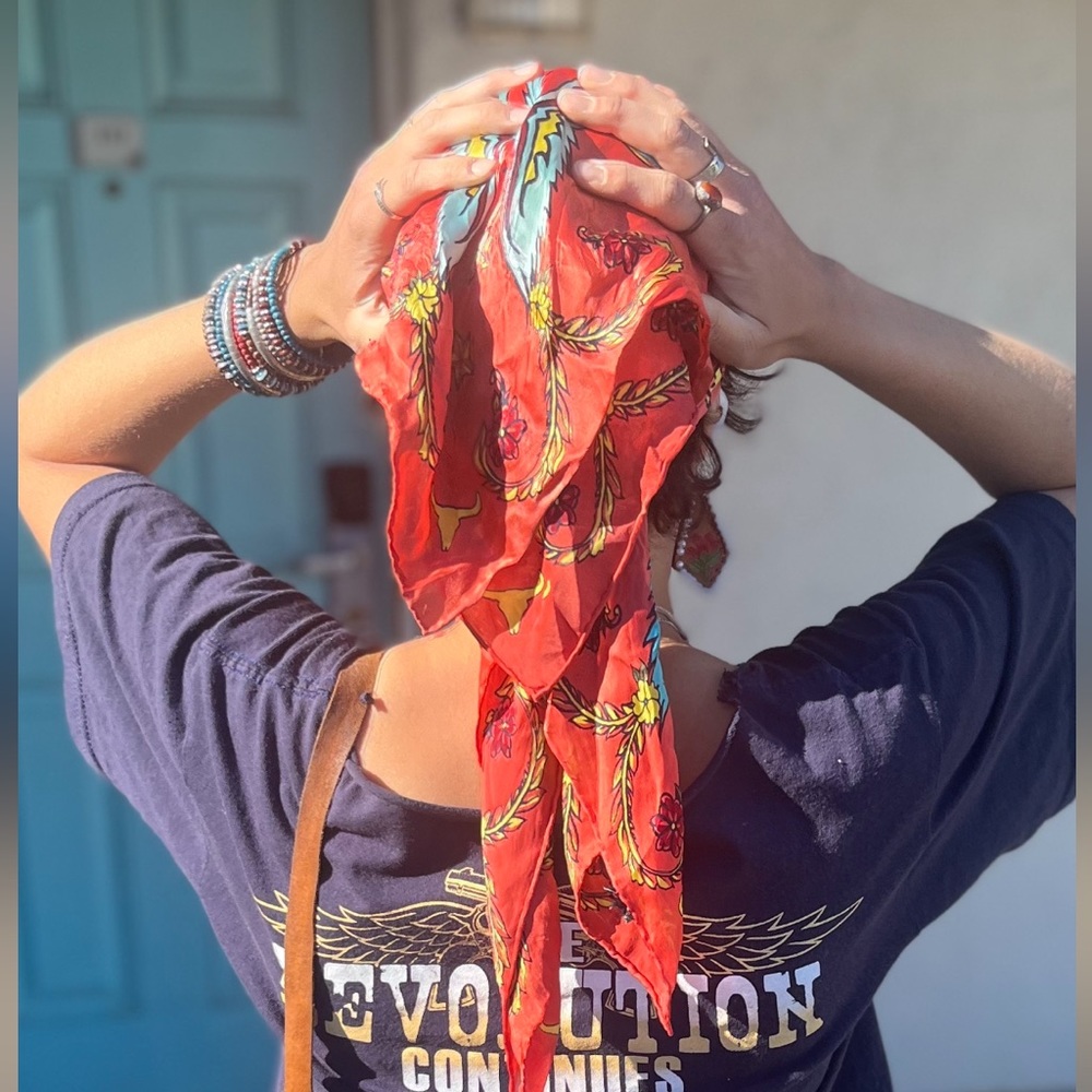 Idylwind pink scarf